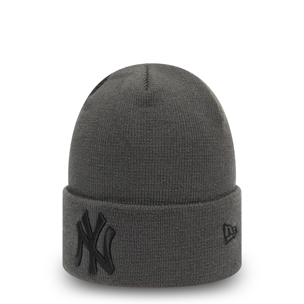 Gorro de punto New York Yankees Color Essential, gris oscuro
