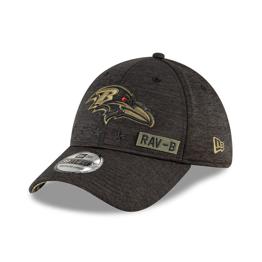 Casquette 39THIRTY NFL Salute To Service des Baltimore Ravens