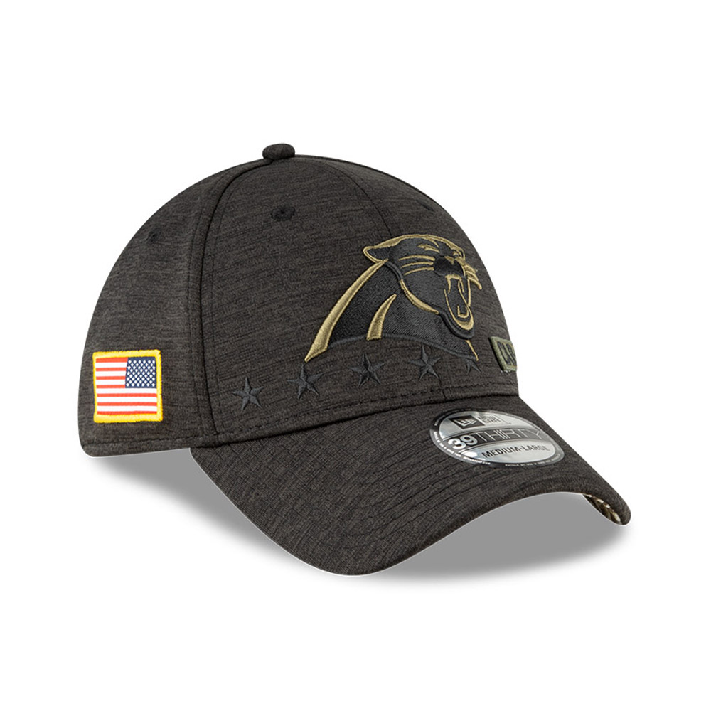 Casquette 39THIRTY NFL Salute To Service des Carolina Panthers