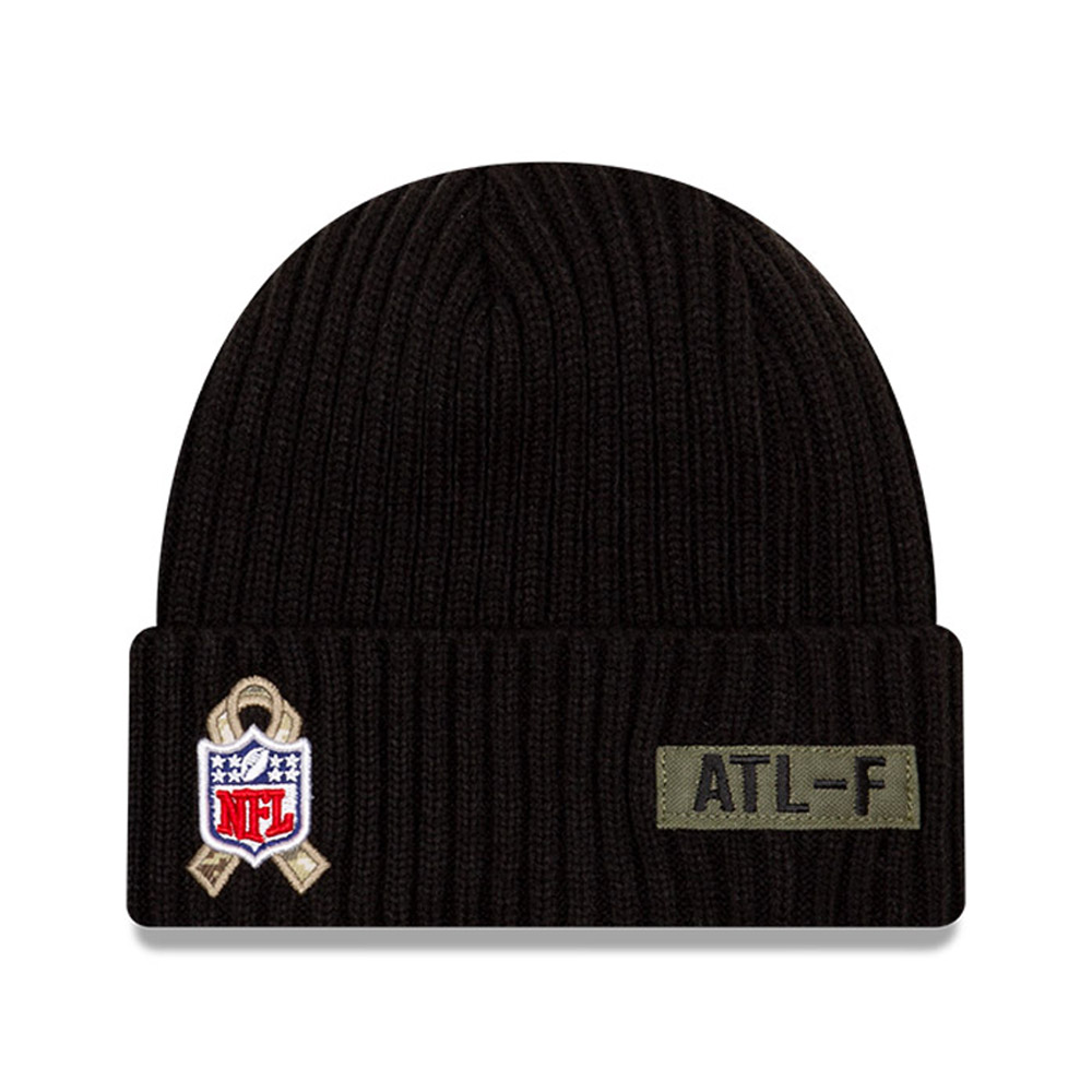 Bonnet NFL Salute To Service des Falcons d'Atlanta, noir