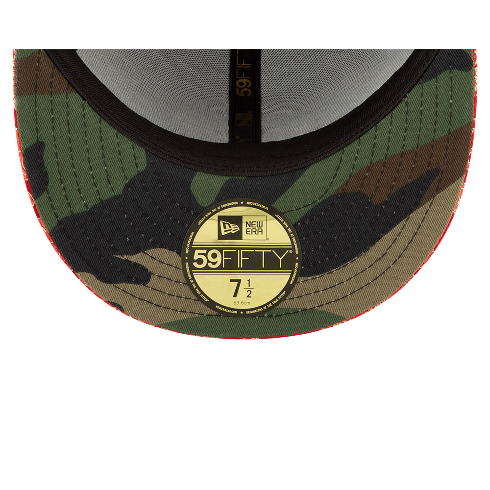 76FIFTY – Philaldelphia 76ers – 76 Jahre – Kappe im Drachen-Camouflage-Design
