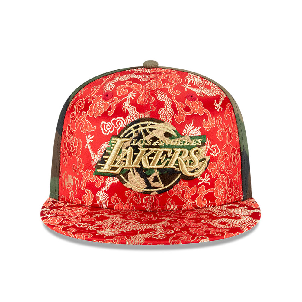 100FIFTY – Los Angeles Lakers – 100 Jahre – Kappe im Drachen-Camouflage-Design