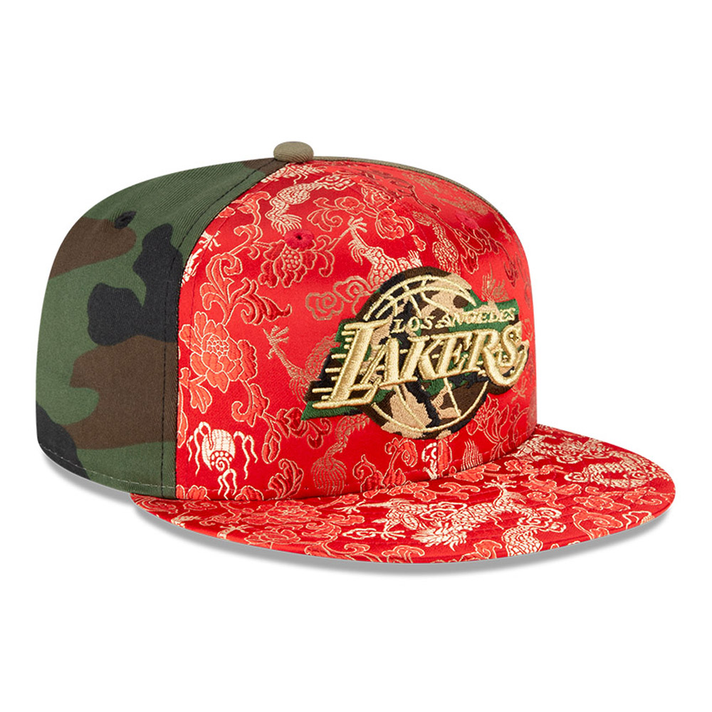 100FIFTY – Los Angeles Lakers – 100 Jahre – Kappe im Drachen-Camouflage-Design