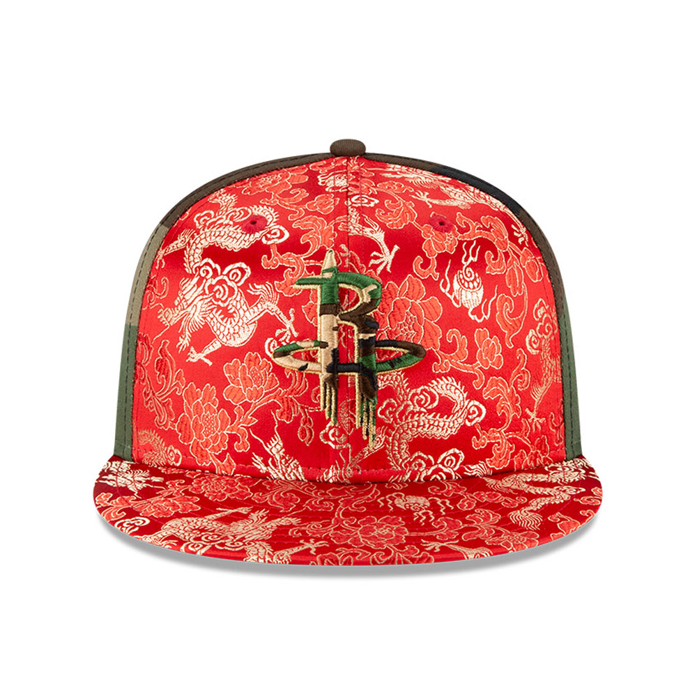 100FIFTY – Houston Rockets – 100 Jahre – Kappe im Drachen-Camouflage-Design