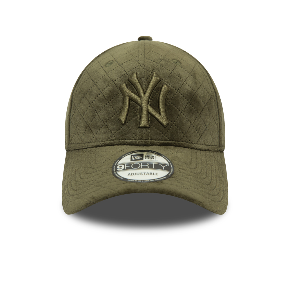 9FORTY – New York Yankees – Gesteppte Kappe in Grün