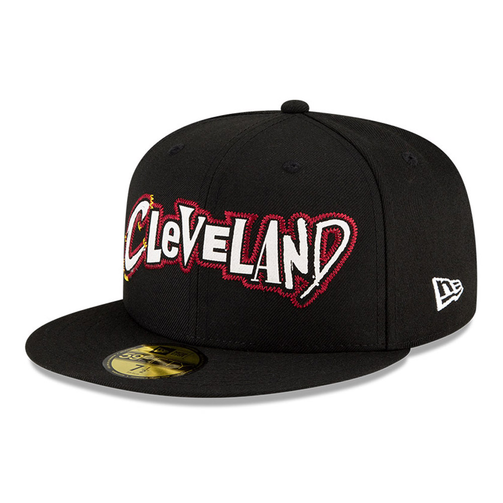 Cappellino 59FIFTY NBA City Edition Cleveland Cavaliers nero