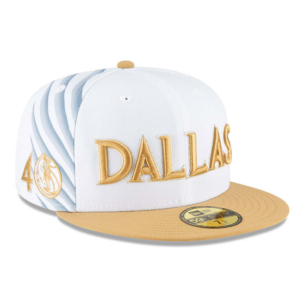Cappellino 59FIFTY NBA City Edition Dallas Mavericks bianco