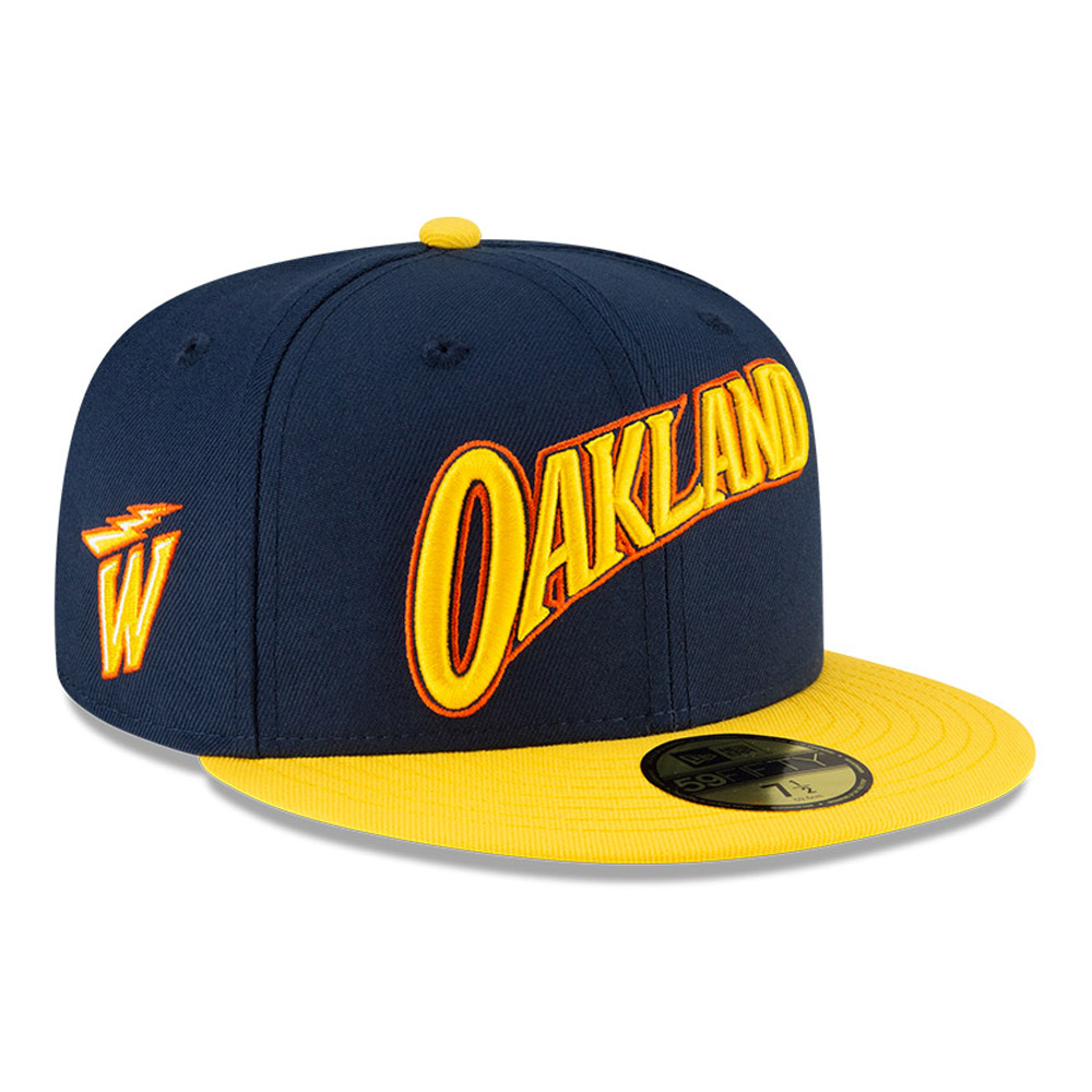 59FIFTY – Golden State Warriors – NBA City Edition – Kappe in Marineblau