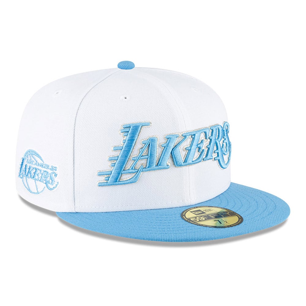 59FIFTY – LA Lakers – NBA City Edition – Kappe in Weiß
