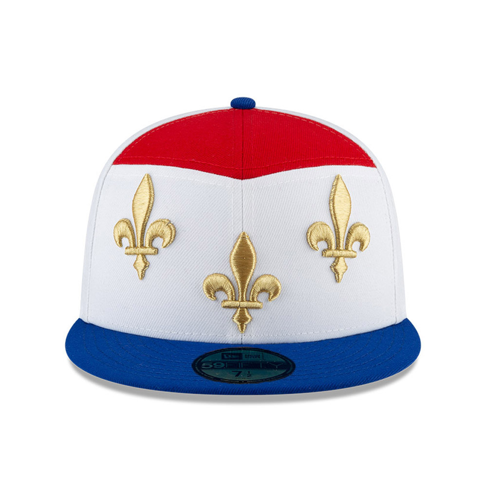 Cappellino 59FIFTY NBA City Edition New Orleans Pelicans bianco