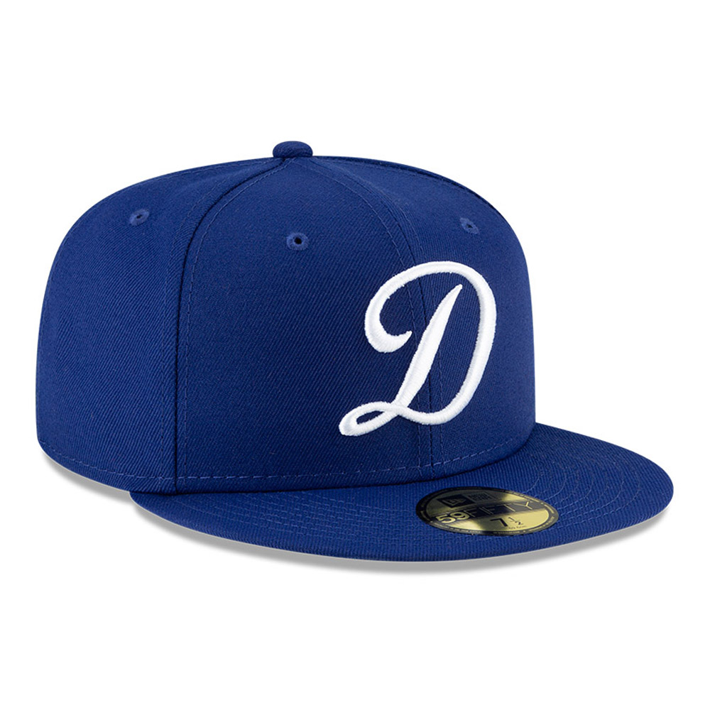 LA Dodgers MLB Ligature Blue 59FIFTY Gorra