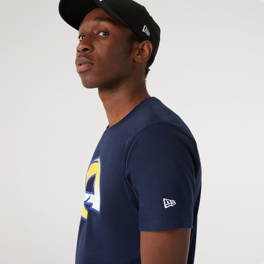 Blaues LA Rams NFL Team Logo T-Shirt