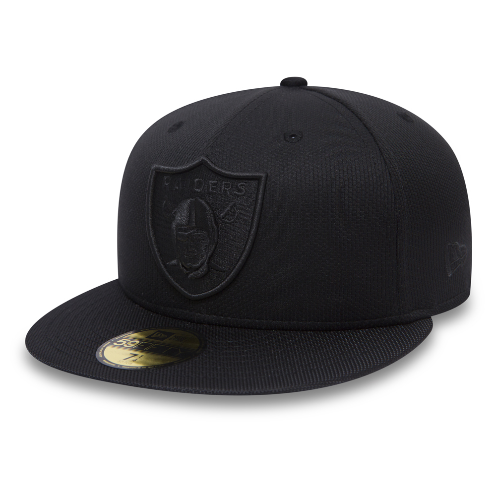 Las Vegas Raiders Ballistic Black 59FIFTY Cap