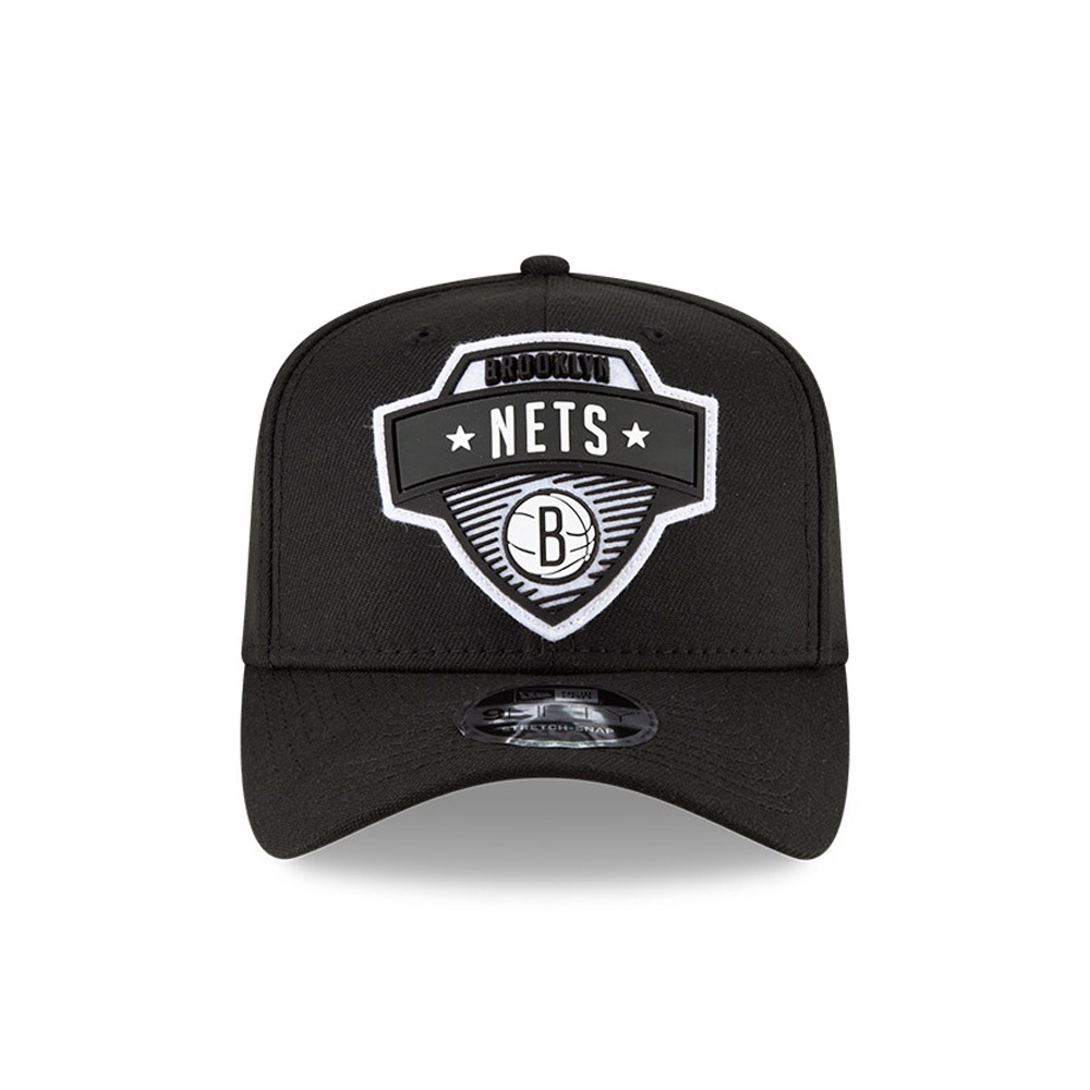 9FIFTY Stretch Snap – Brooklyn Nets – NBA Tip Off – Kappe in Schwarz mit Clipverschluss