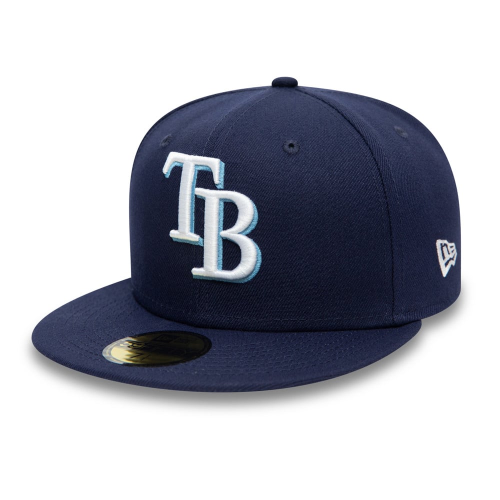 Tampa Bay Rays Authentic On Field Navy 59FIFTY Cappuccio