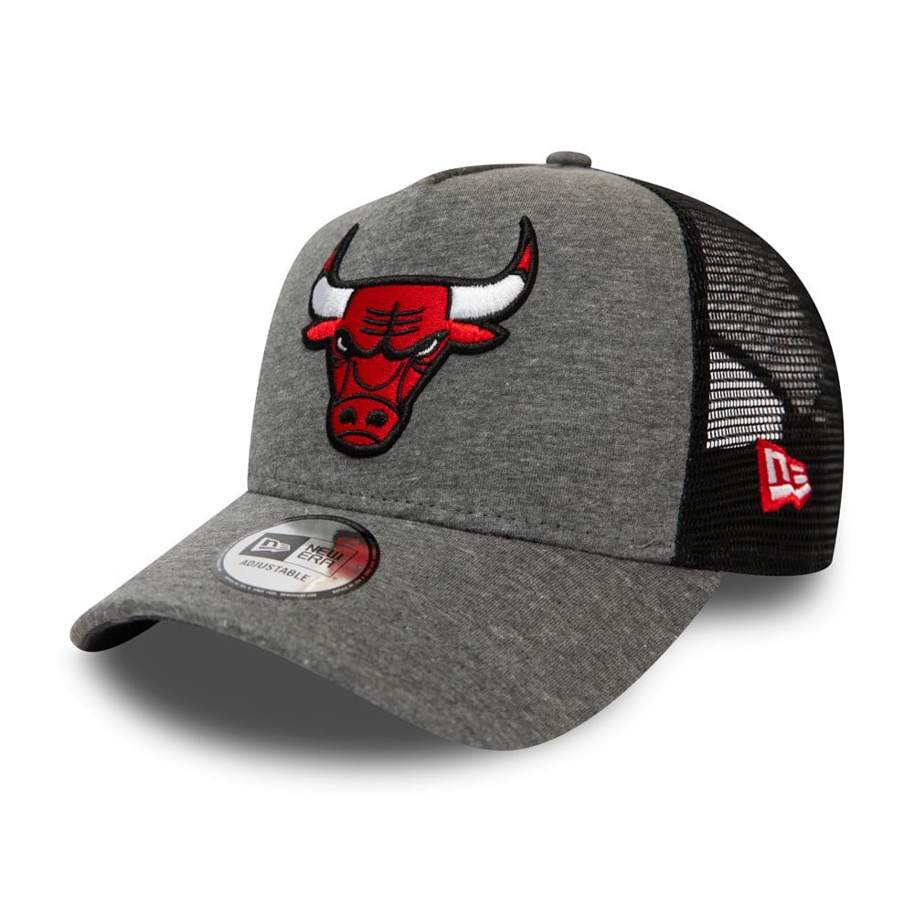Chicago Bulls – Jersey Essential – A-Frame-Truckerkappe in Grau