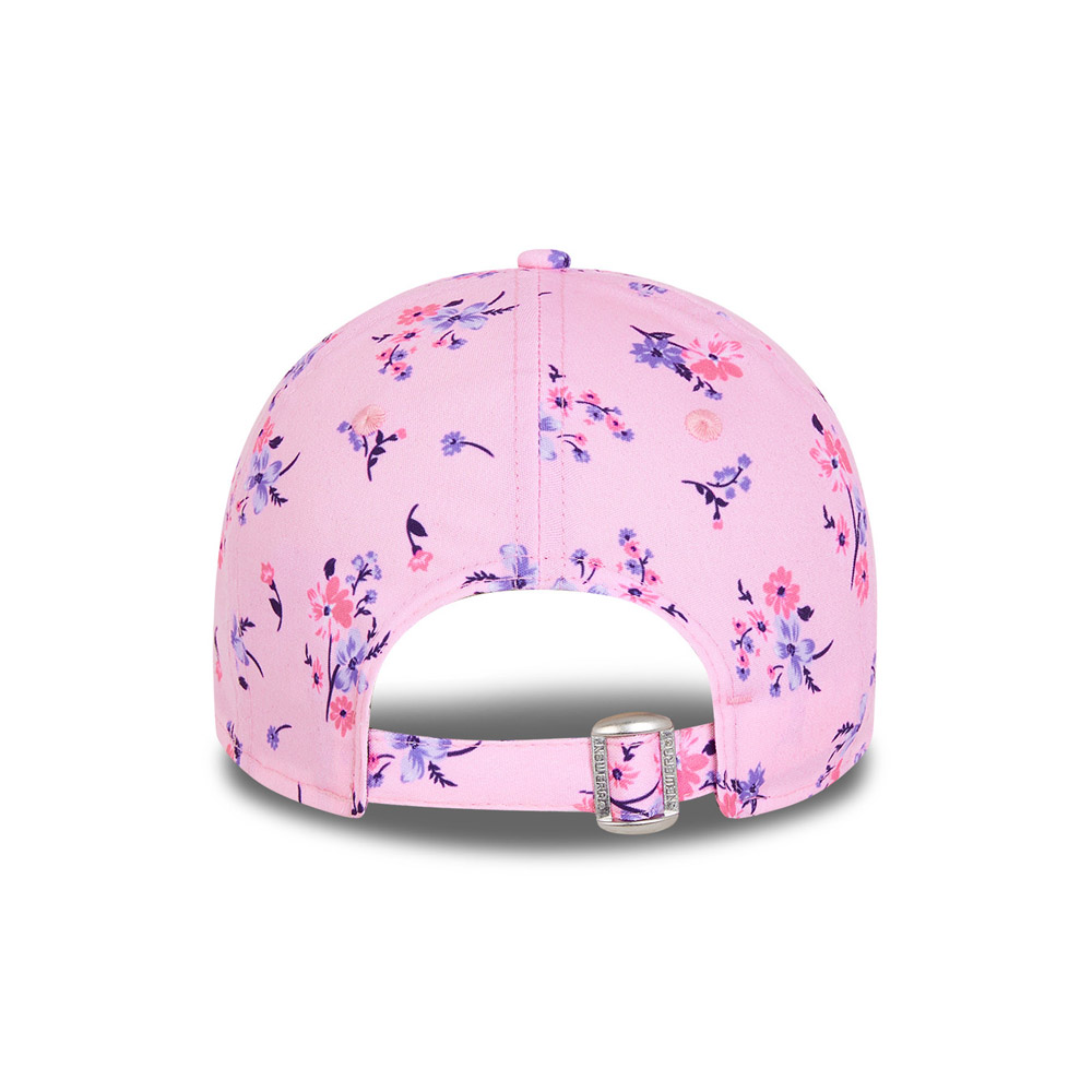 Cappellino 9FORTY a fiori New York Yankees donna rosa