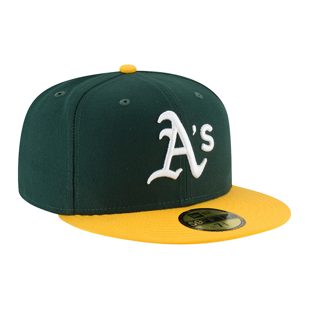Oakland Athletics Authentic On Field Home Green 59FIFTY Kappe