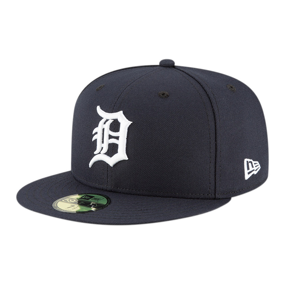 Marineblaue Detroit Tigers Authentic On Field Home 59FIFTY Fitted Cap