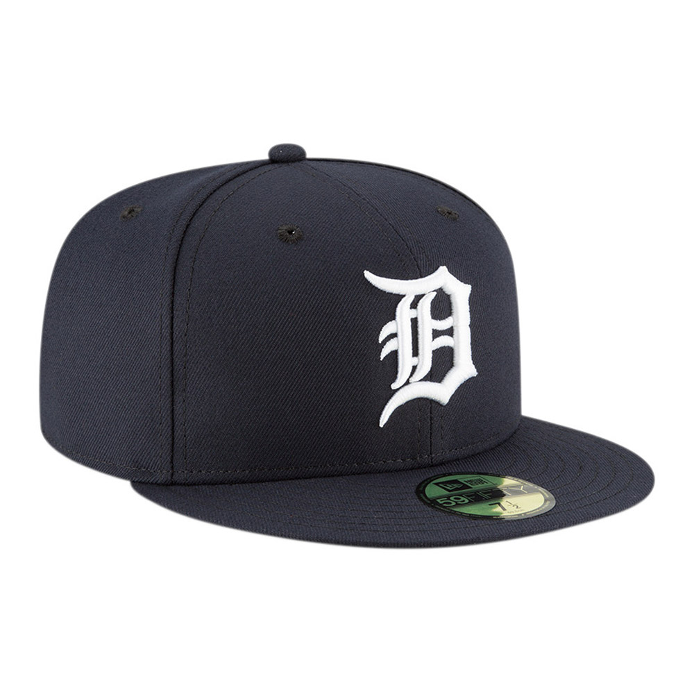 Marineblaue Detroit Tigers Authentic On Field Home 59FIFTY Fitted Cap