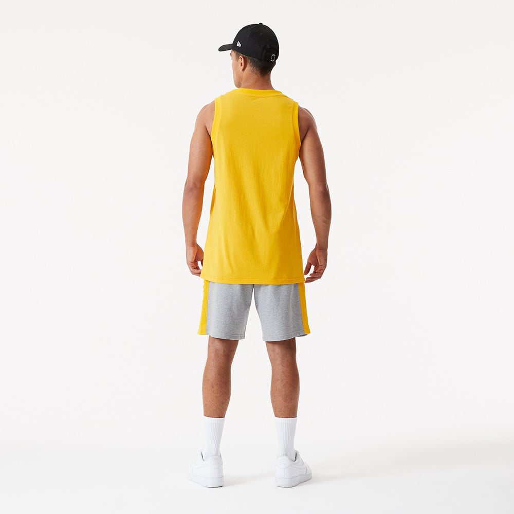 LA Lakers Gráfico Amarillo Camiseta sin Mangas