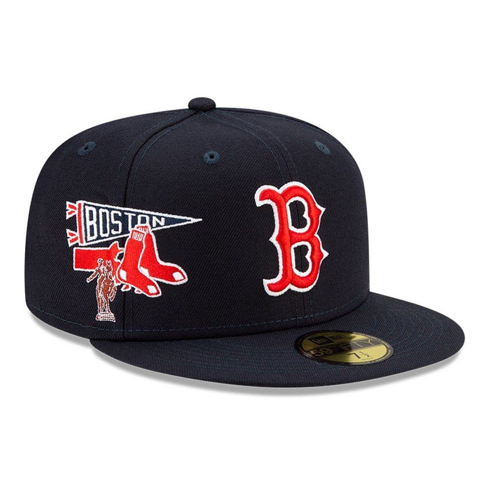 New Era Boston Red Sox Navy 59Fifty Basecap
