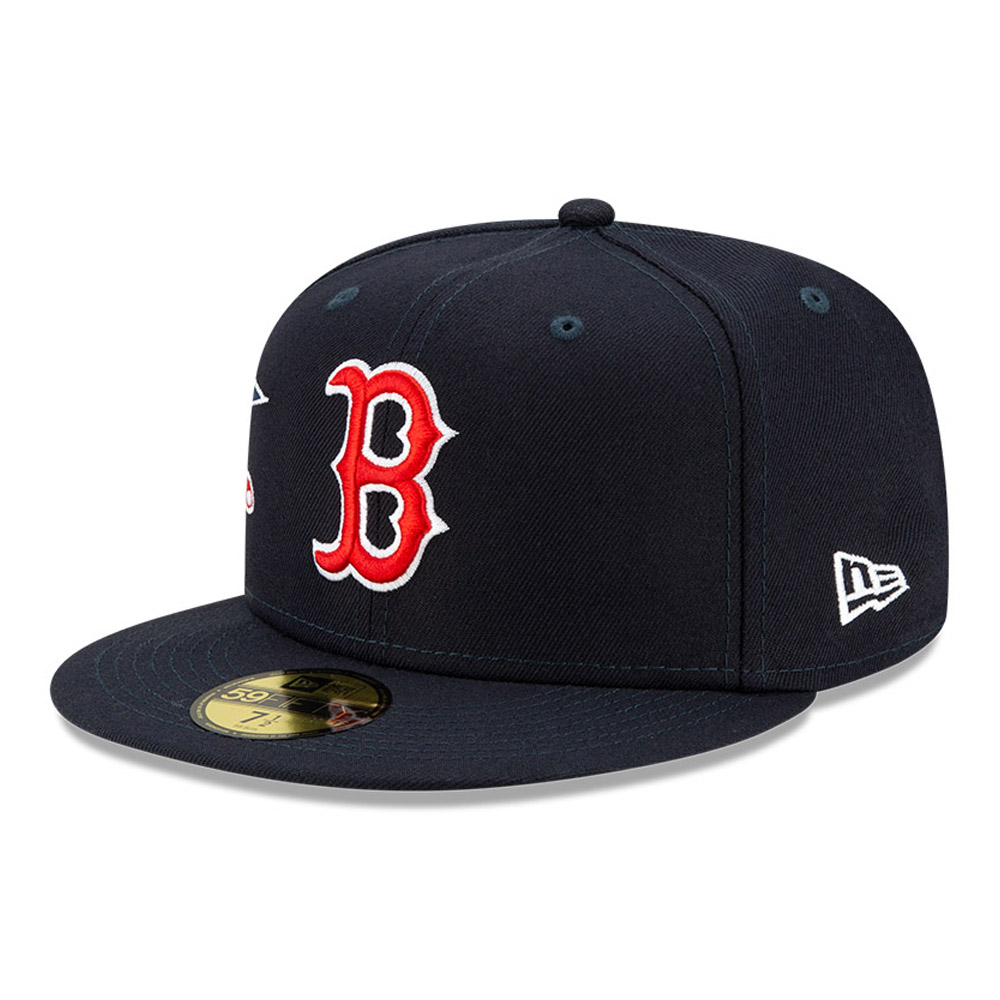 59FIFTY – Boston Red Sox – MLB City – Kappe in Marineblau mit Aufnäher