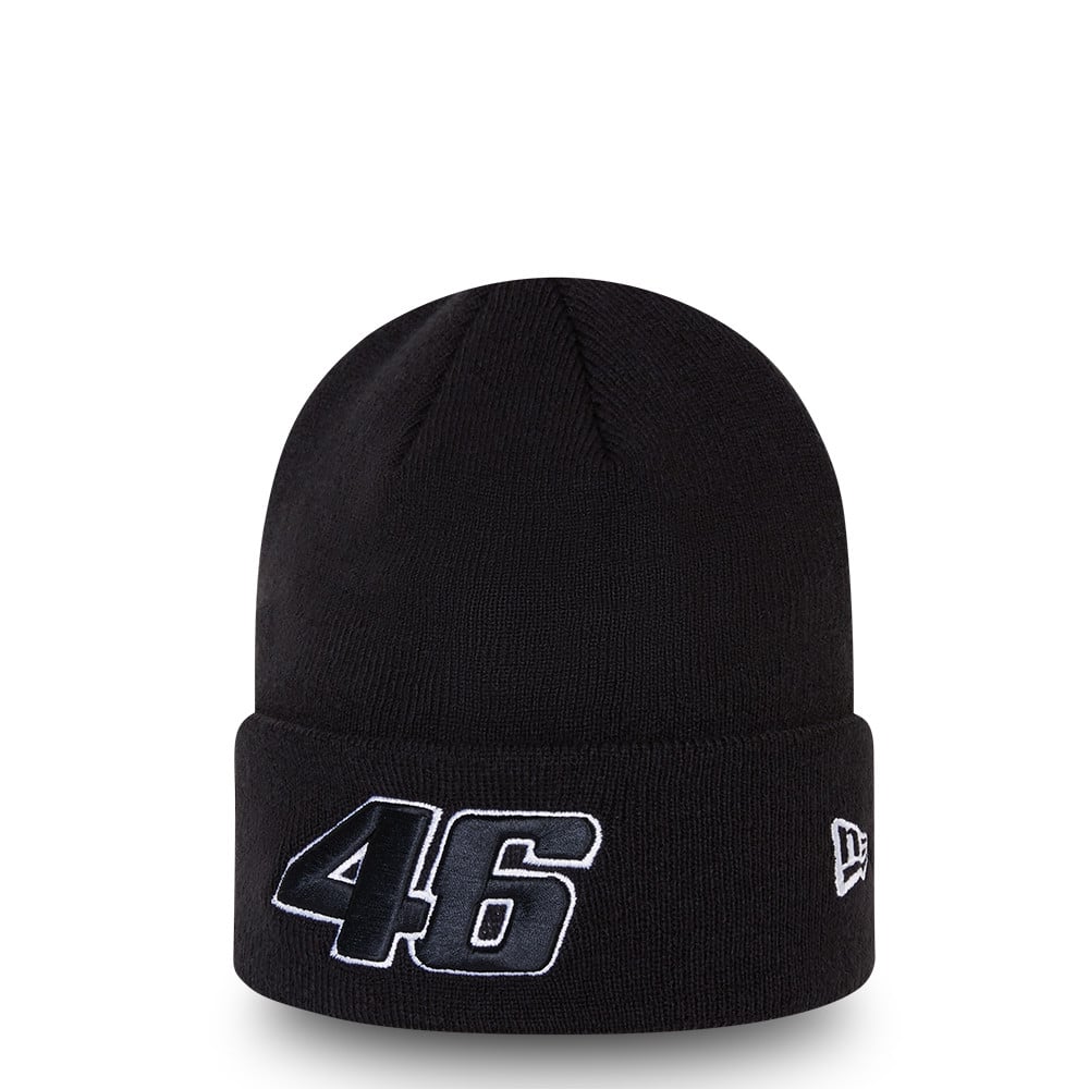 VR46 Core Schwarze Mütze Hut