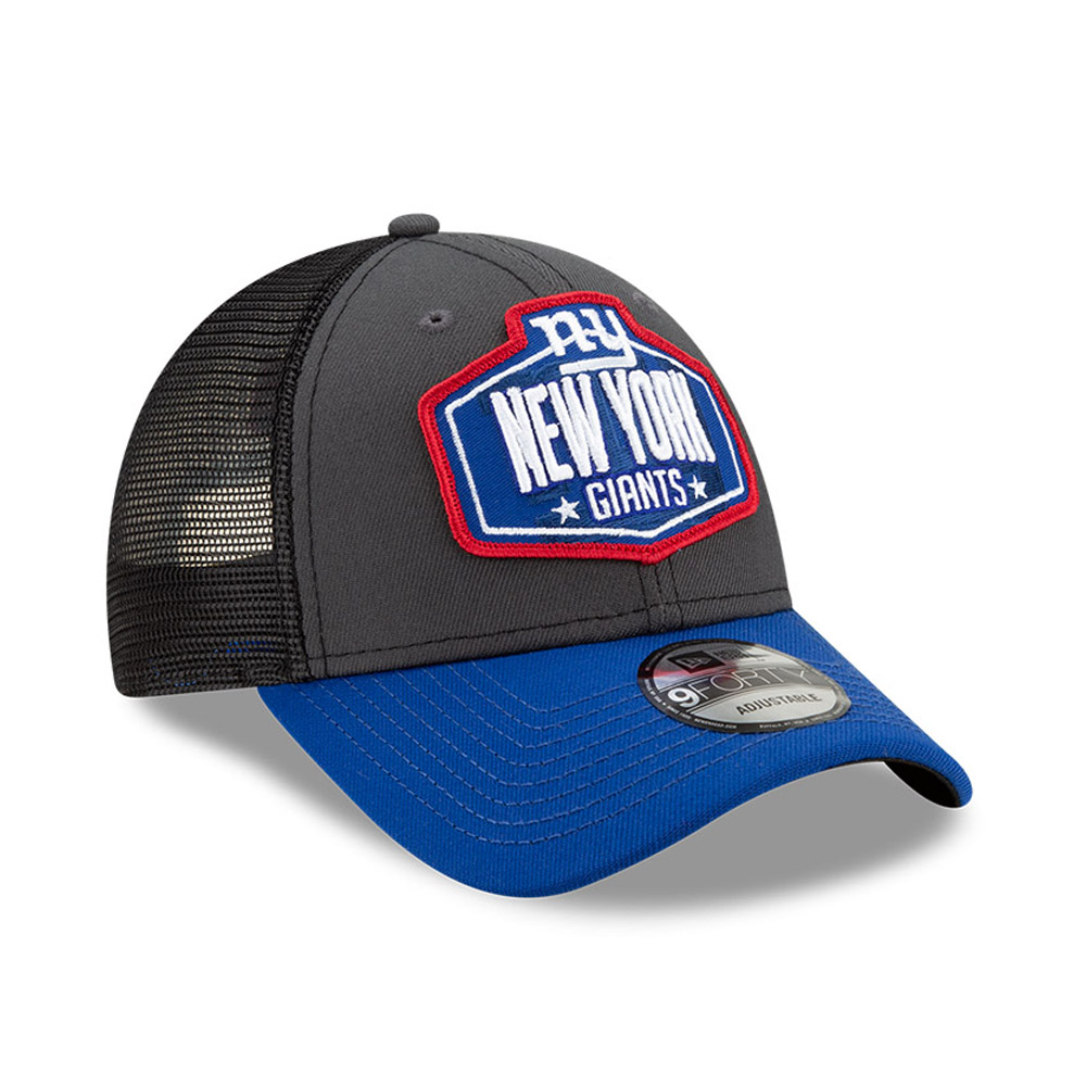 Casquette 9FORTY NFL Draft des New York Giants, gris