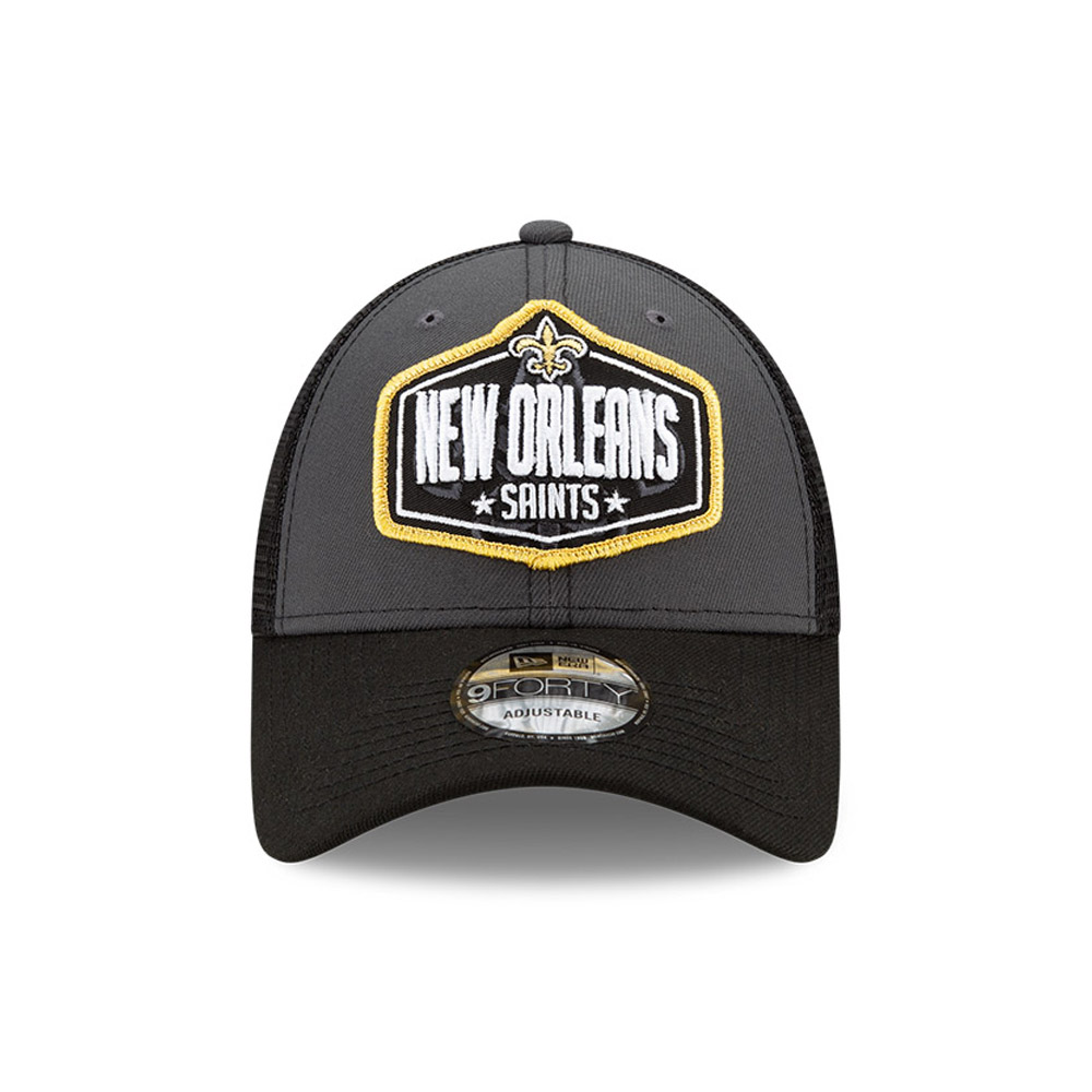 9FORTY – New Orleans Saints – NFL Draft – Kappe in Grau