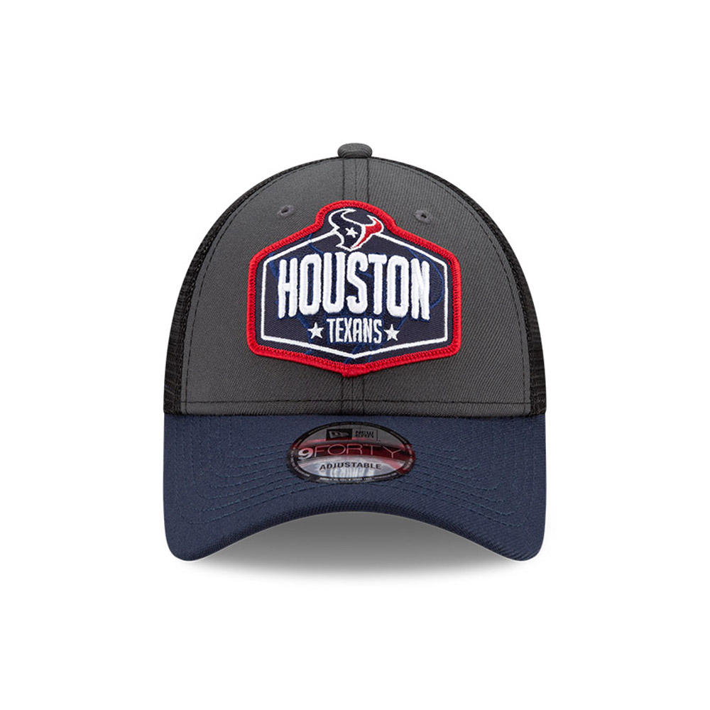 9FORTY – Houston Texans – NFL Draft – Kappe in Grau