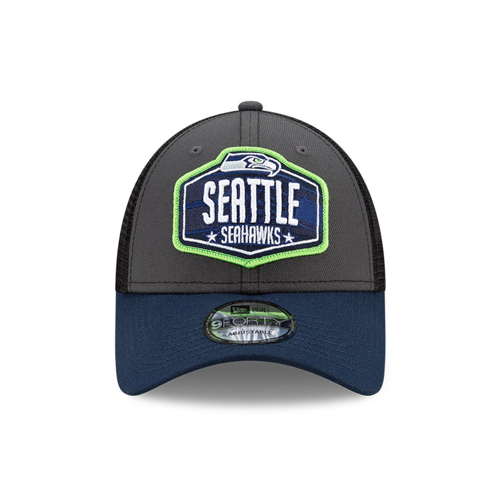 9FORTY – Seattle Seahawks – NFL Draft – Kappe in Grau
