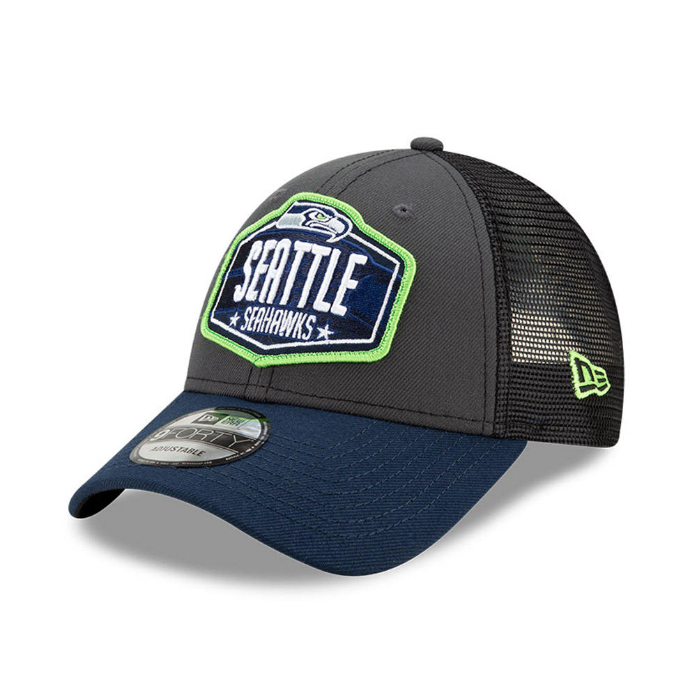 9FORTY – Seattle Seahawks – NFL Draft – Kappe in Grau