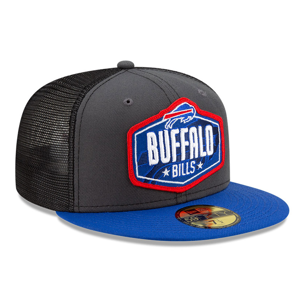 Buffalo Bills NFL Draft Grey 59FIFTY Gorra