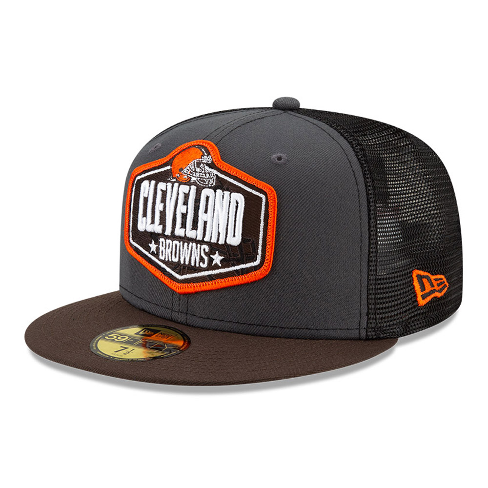 Cleveland Browns NFL Draft Grigio 59FIFTY Cappellino