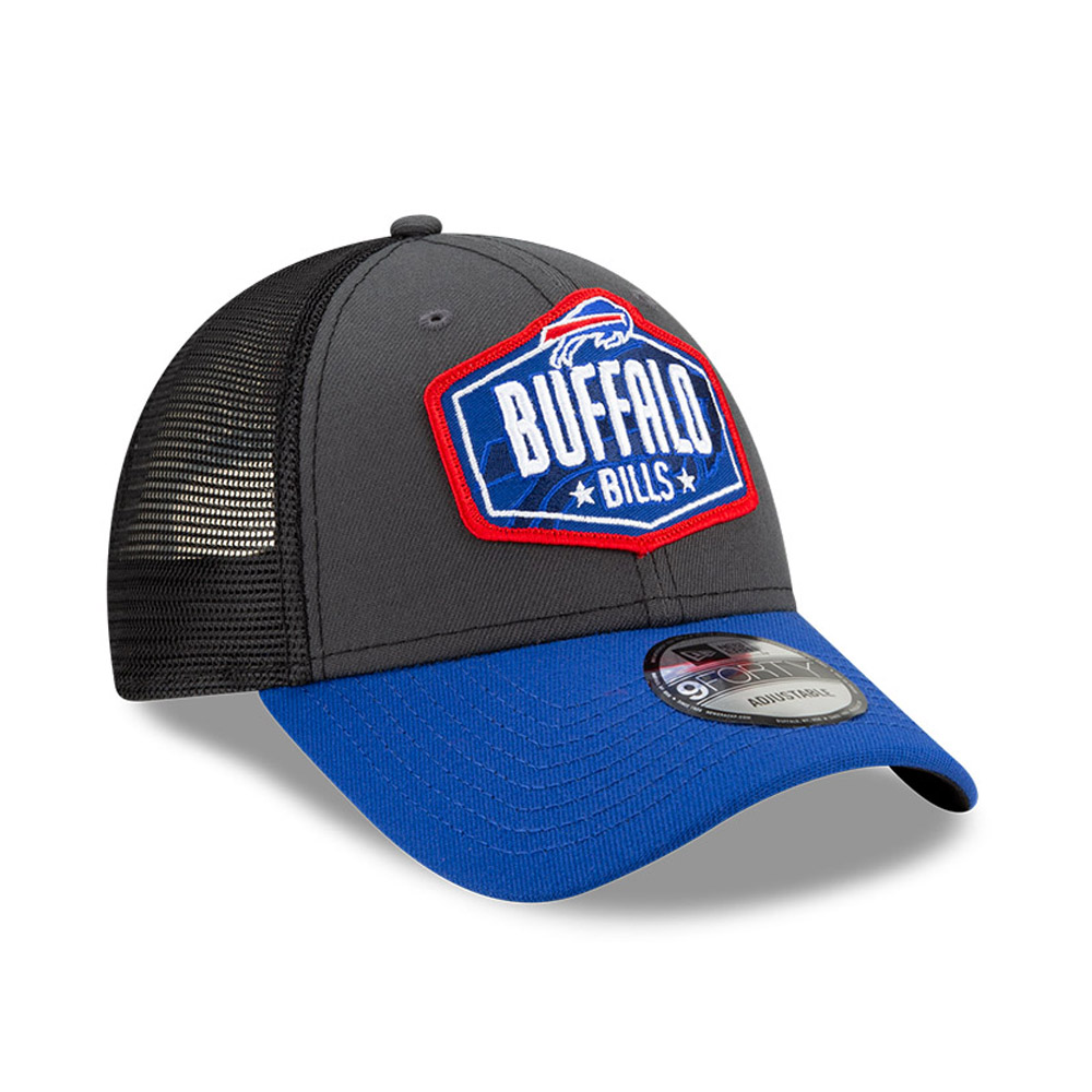 Buffalo Bills NFL Draft Grey 9FORTY Gorra