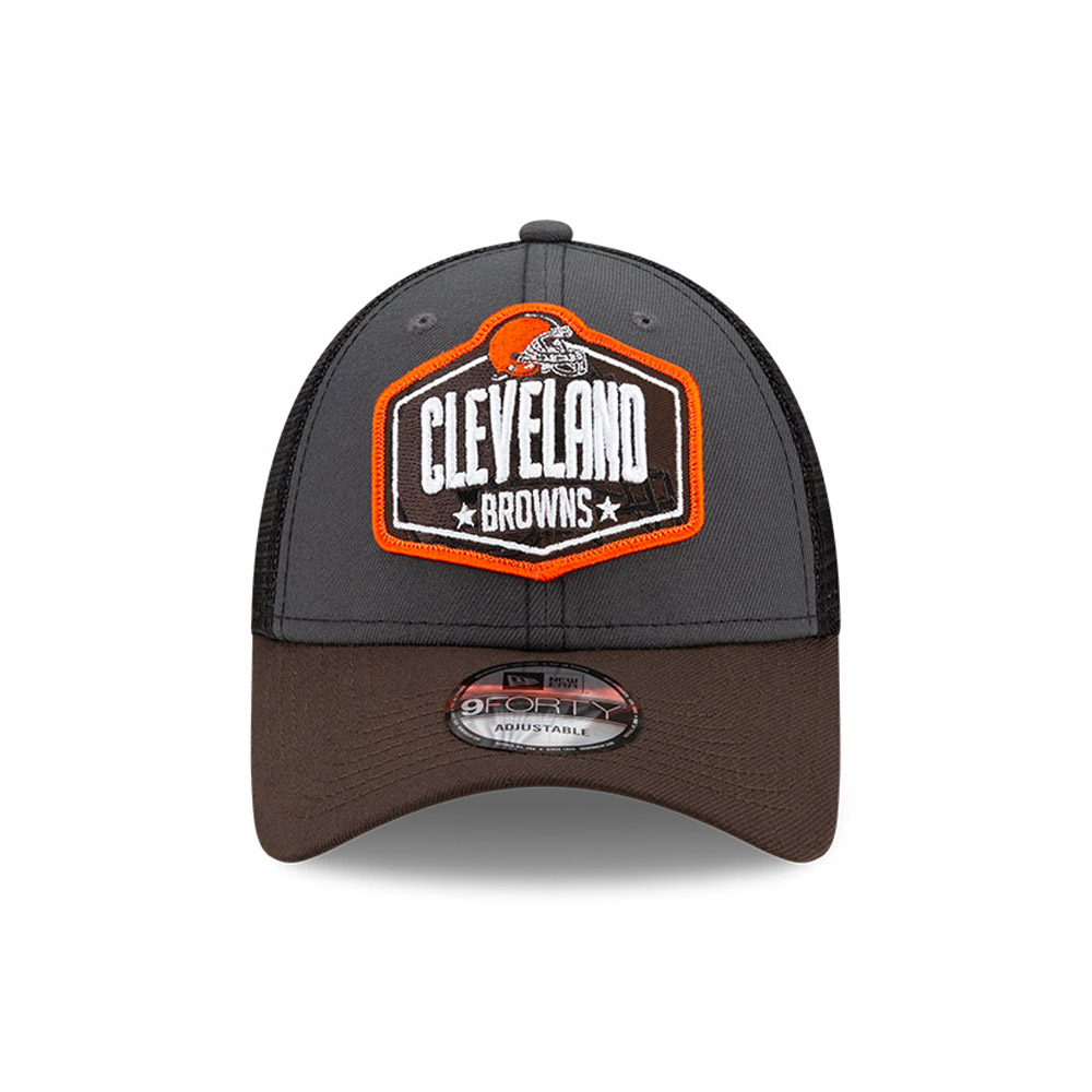 Casquette 9FORTY Cleveland Browns NFL Draft, gris