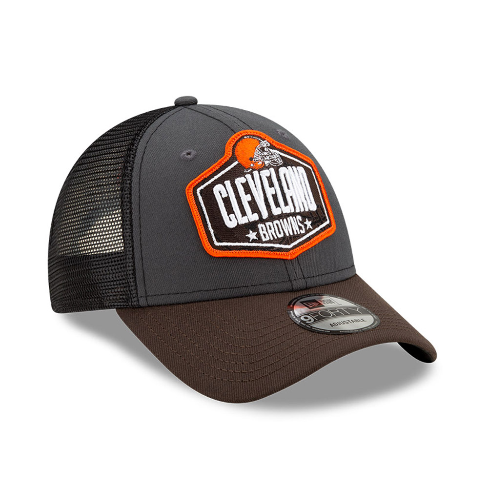 Casquette 9FORTY Cleveland Browns NFL Draft, gris
