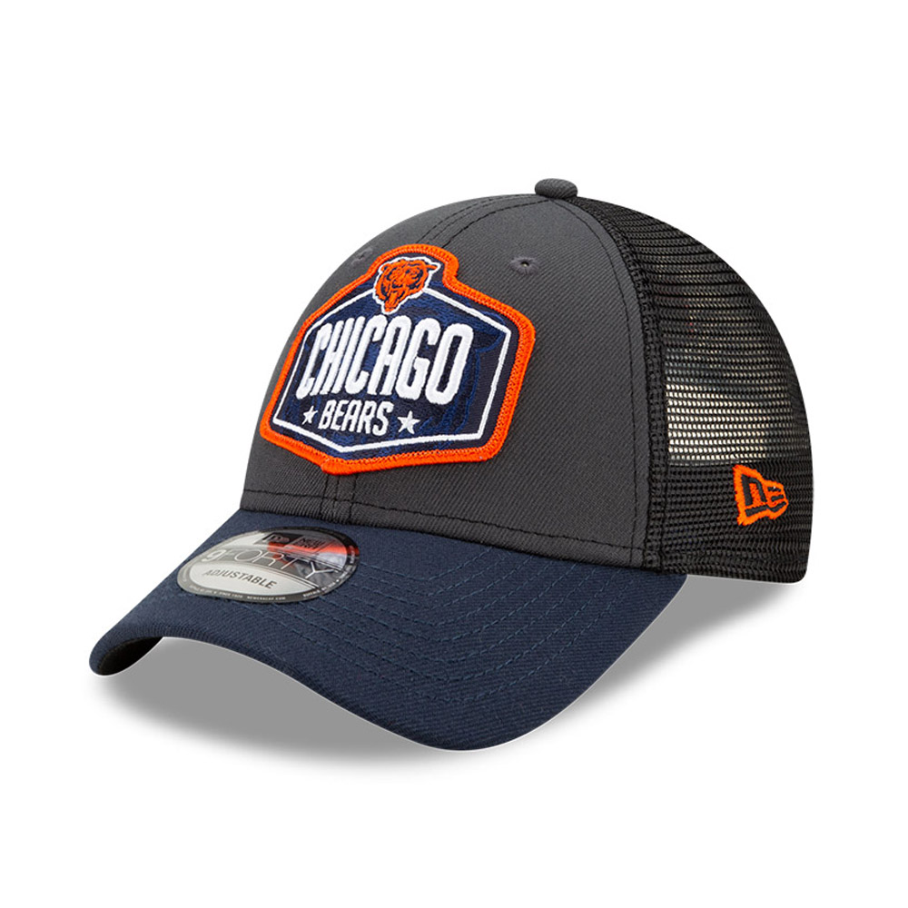 Casquette 9FORTY NFL Draft des Chicago Bears, gris