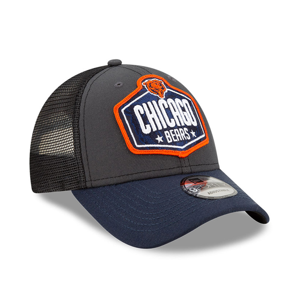 9FORTY – Chicago Bears – NFL Draft – Kappe in Grau