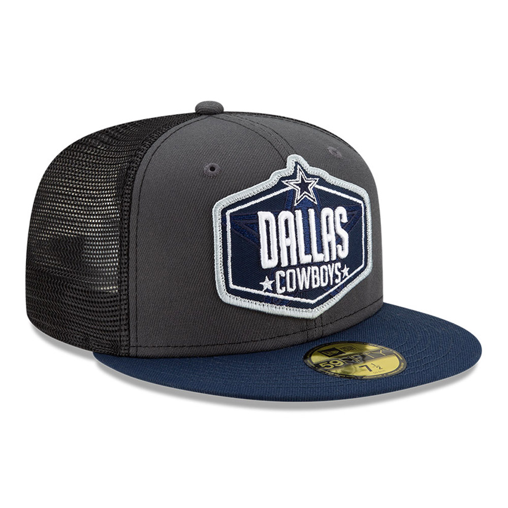 Dallas Cowboys NFL Draft Grau 59FIFTY Cap