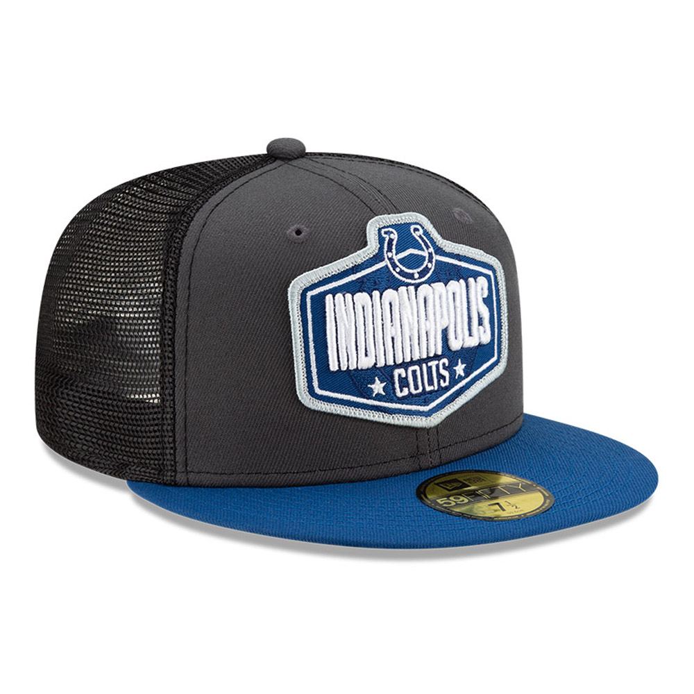 Indianapolis Colts NFL Draft Grau 59FIFTY Cap