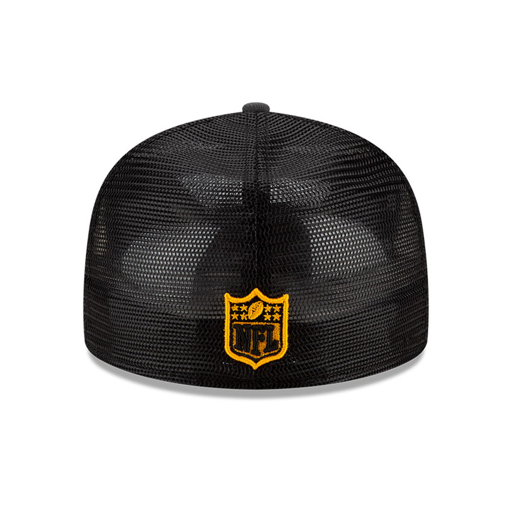 Gorra Pittsburgh Steelers NFL Draft 59FIFTY, gris