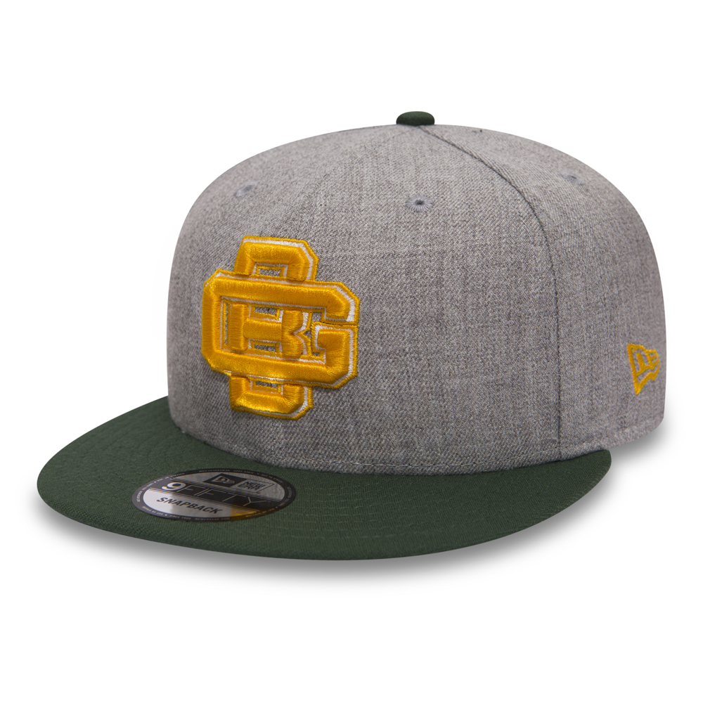 Green Bay Packers 9FIFTY 9FIFTY Snapback gris chiné