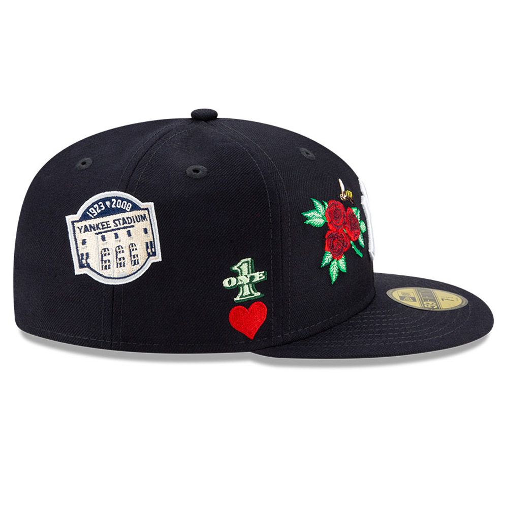 New York Yankees MLB Icon Navy 59FIFTY Fitted Cap