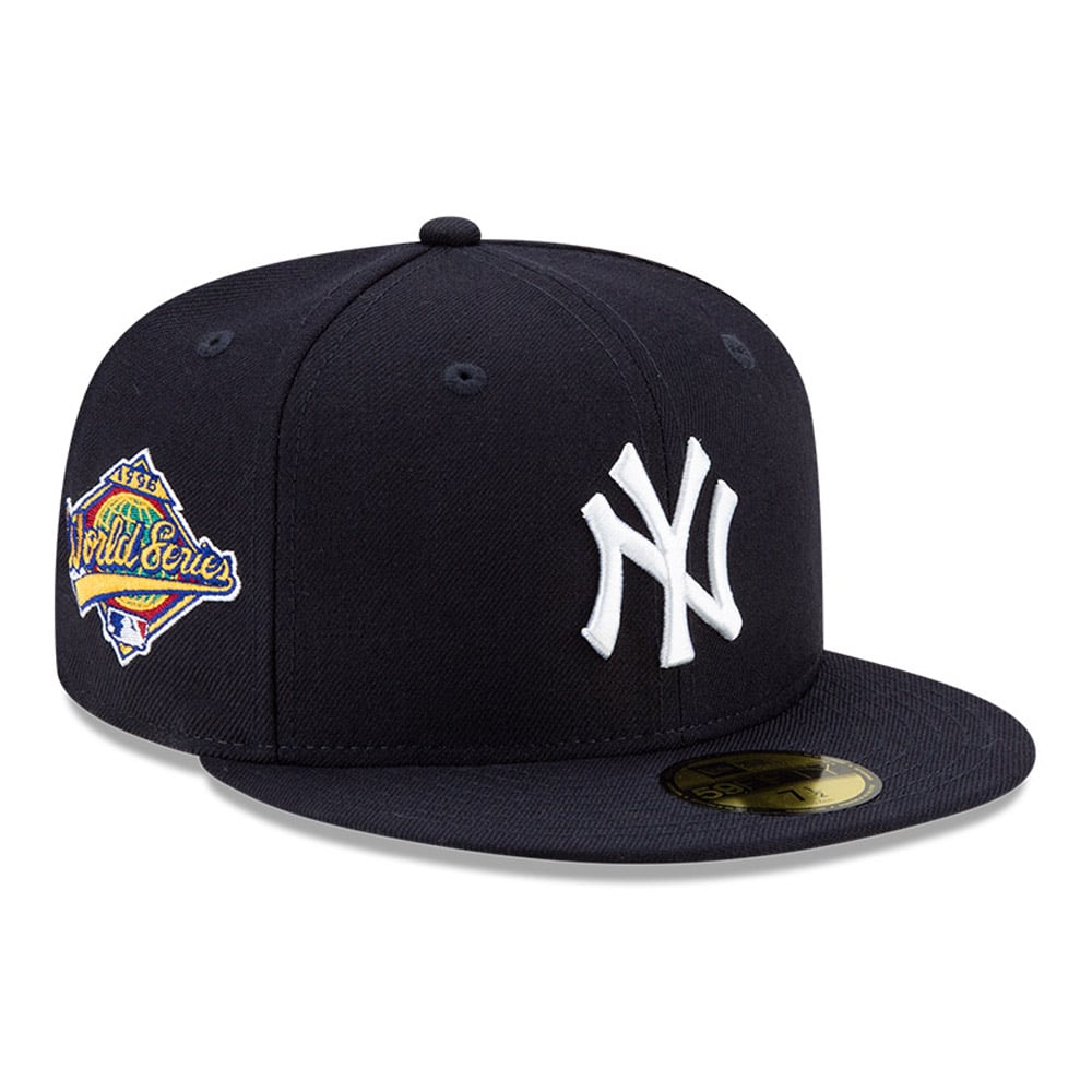 Cappellino 59FIFTY MLB World Series dei New York Yankees blu navy