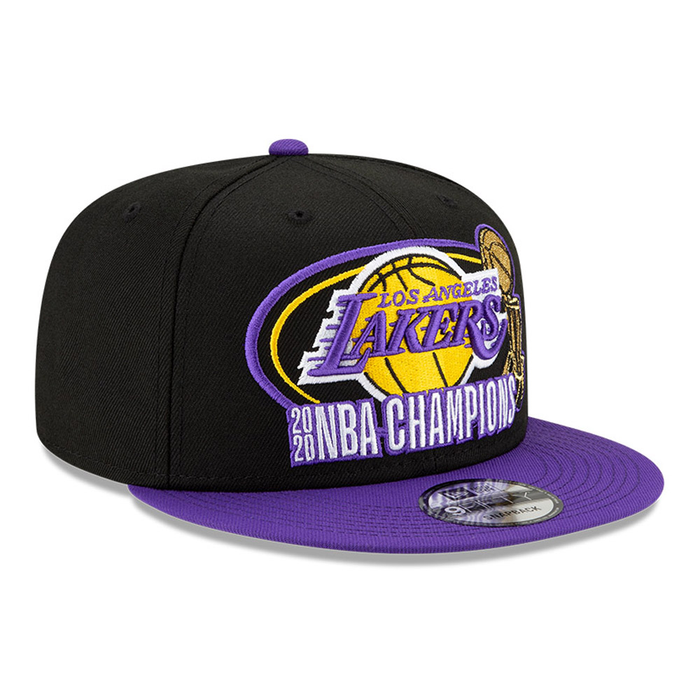 LA Lakers NBA Champs Purple 2020 9FIFTY Cap