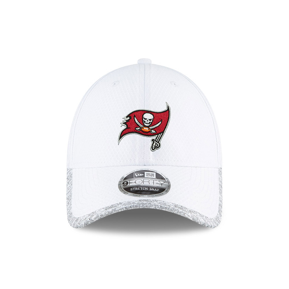 Cappellino 9FORTY Stretch Snap Super Bowl Sideline dei Tampa Bay Buccaneers bianco