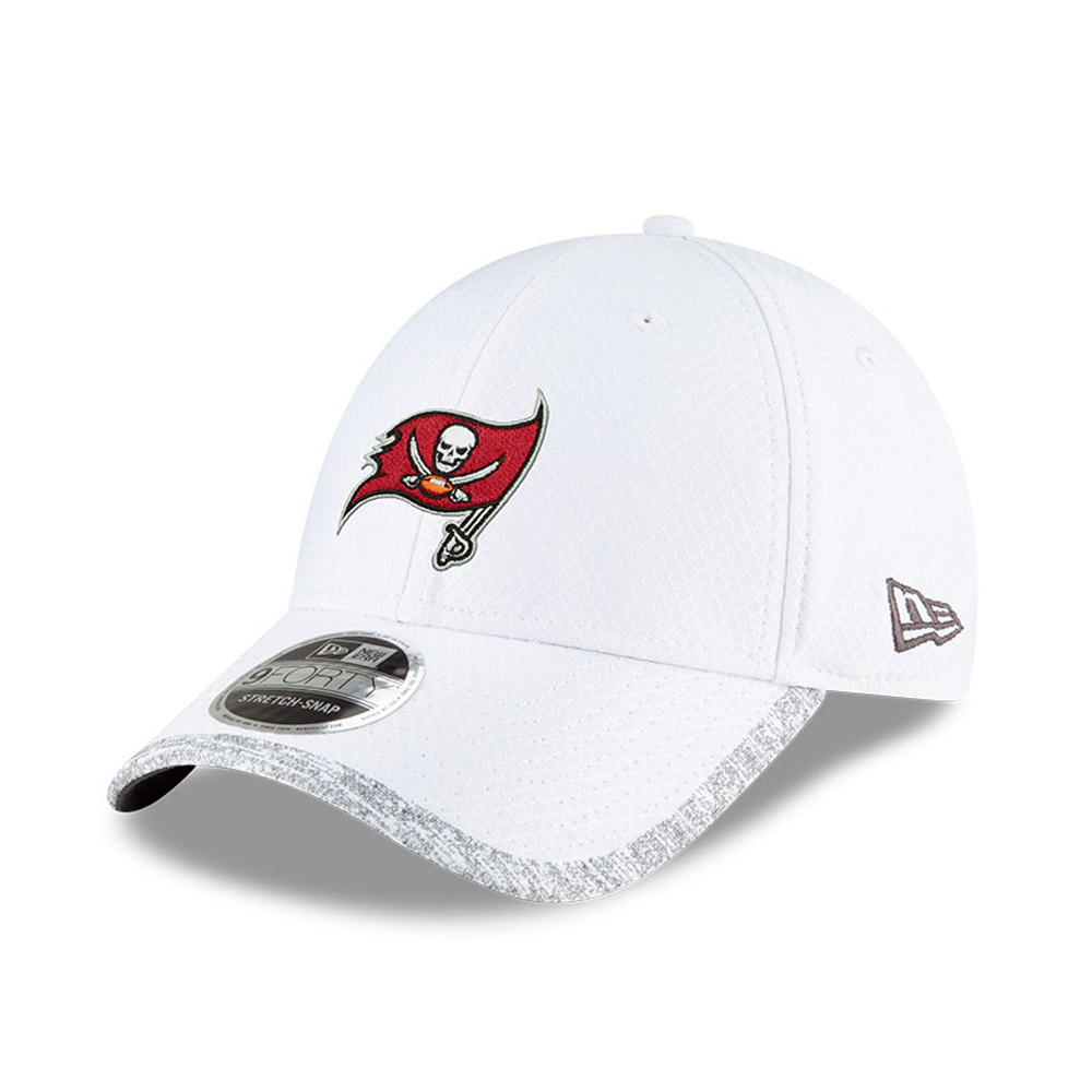 Gorra Tampa Bay Buccaneers Super Bowl Sideline 9FORTY Stretch Snap, blanco