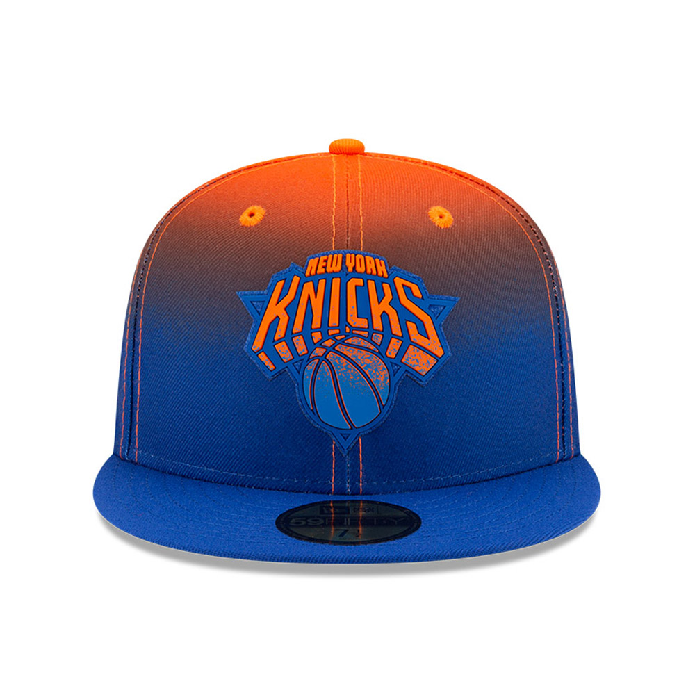 New York Knicks NBA Back Half Blue 59FIFTY Cap